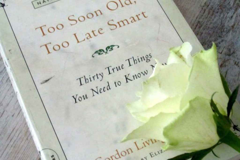 too soon old too late smart book
