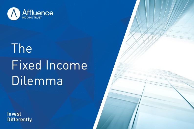 The Fixed Income Dilemma